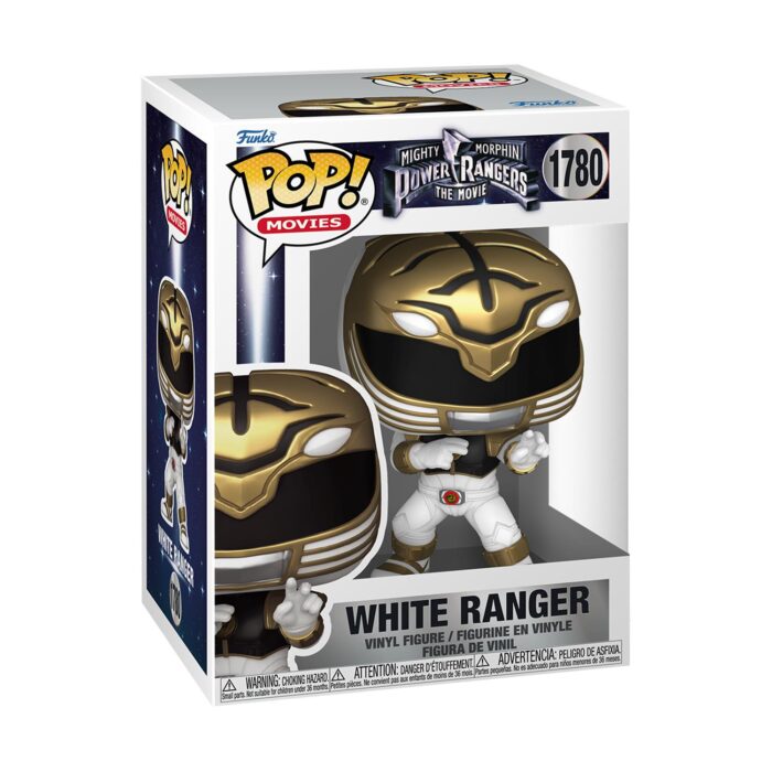 FUNKO POP! Movies: Mighty Morphin Power Rangers The Movie - White Ranger #1780 Vinyl Figure