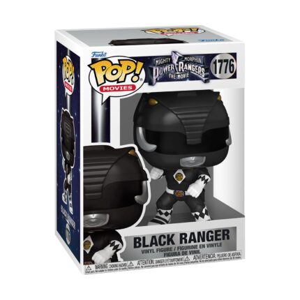 FUNKO POP! Movies: Mighty Morphin Power Rangers The Movie - Black Ranger #1776 Vinyl Figure
