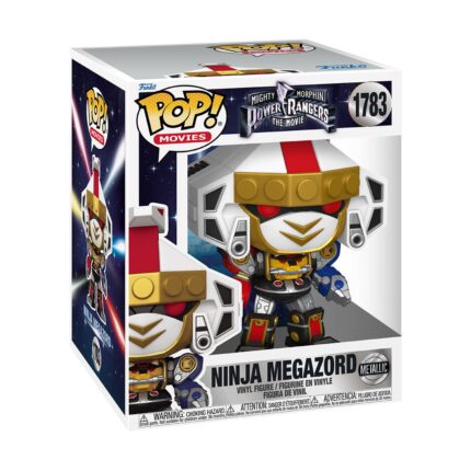 FUNKO POP! Super: Mighty Morphin Power Rangers The Movie - Ninja Megazord (Metallic) #1783 Vinyl Figure (6")