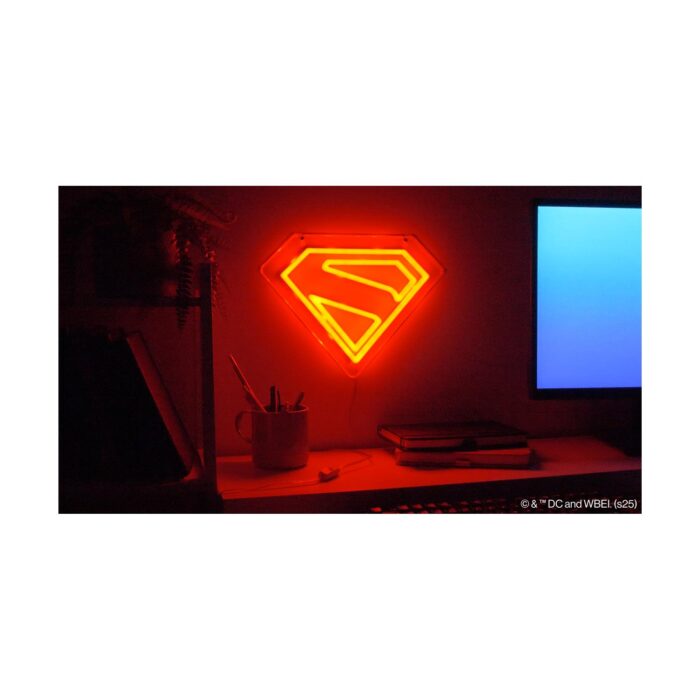 ΕΠΙΤΟΙΧΙΟ ΦΩΤΙΣΤΙΚΟ “DC: Superman – Neon Light” - Image 3