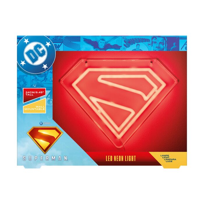 ΕΠΙΤΟΙΧΙΟ ΦΩΤΙΣΤΙΚΟ “DC: Superman – Neon Light” - Image 4