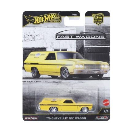 Mattel Hot Wheels Premium: Car Culture - Fast Wagons - '70 Chevelle SS Wagon