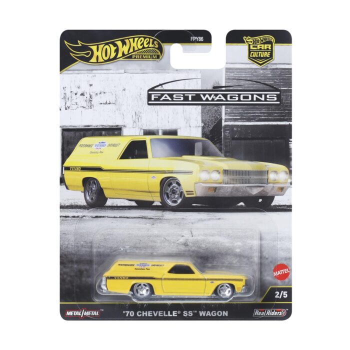 Mattel Hot Wheels Premium: Car Culture - Fast Wagons - '70 Chevelle SS Wagon