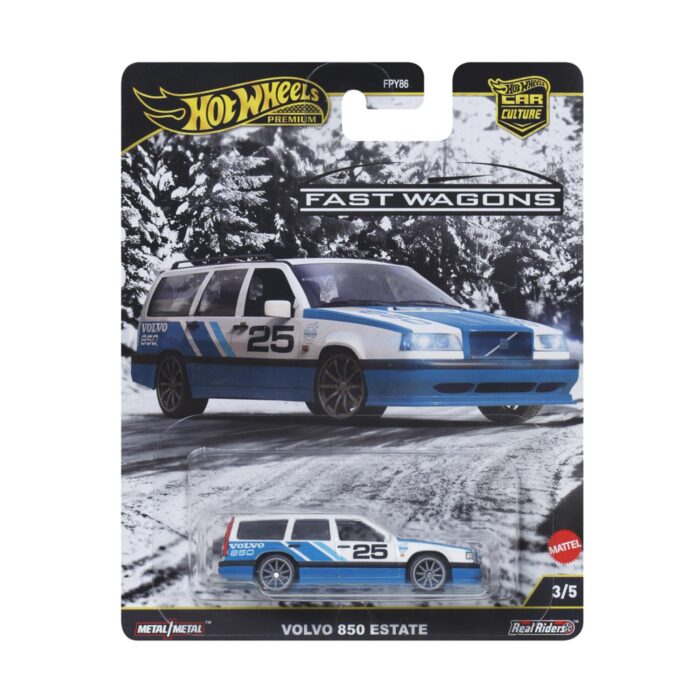 Mattel Hot Wheels Premium: Car Culture - Fast Wagons - Volvo 850 Estate