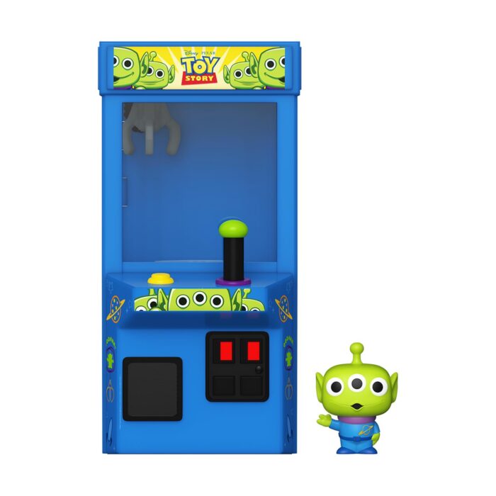 FUNKO BITTY POP! Arcade: Toy Story - Alien (Glows in The Dark) Display Case & Vinyl Figure