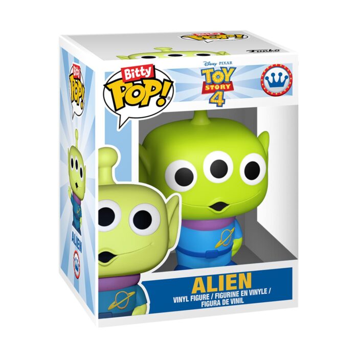 FUNKO BITTY POP! Arcade: Toy Story - Alien (Glows in The Dark) Display Case & Vinyl Figure - Image 4