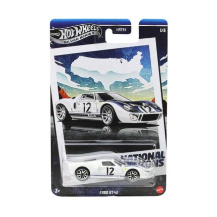 Mattel Hot Wheels Silver Series: National Icons - Ford GT40