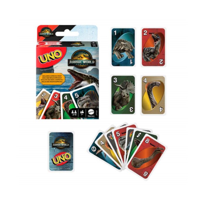 Mattel UNO: Jurassic World Rebirth - Image 2