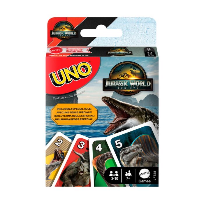 Mattel UNO: Jurassic World Rebirth