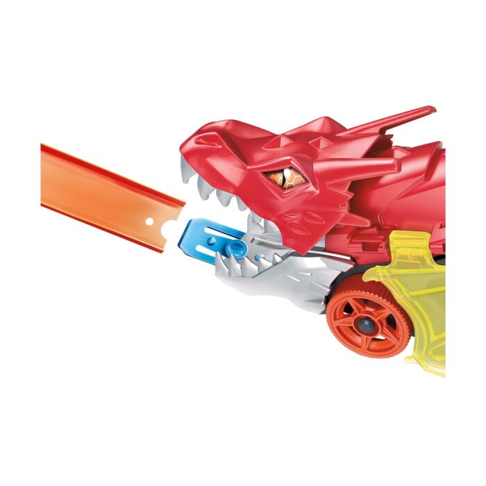 Mattel Hot Wheels City - Δράκος Νταλίκα-Εκτοξευτής - Image 3