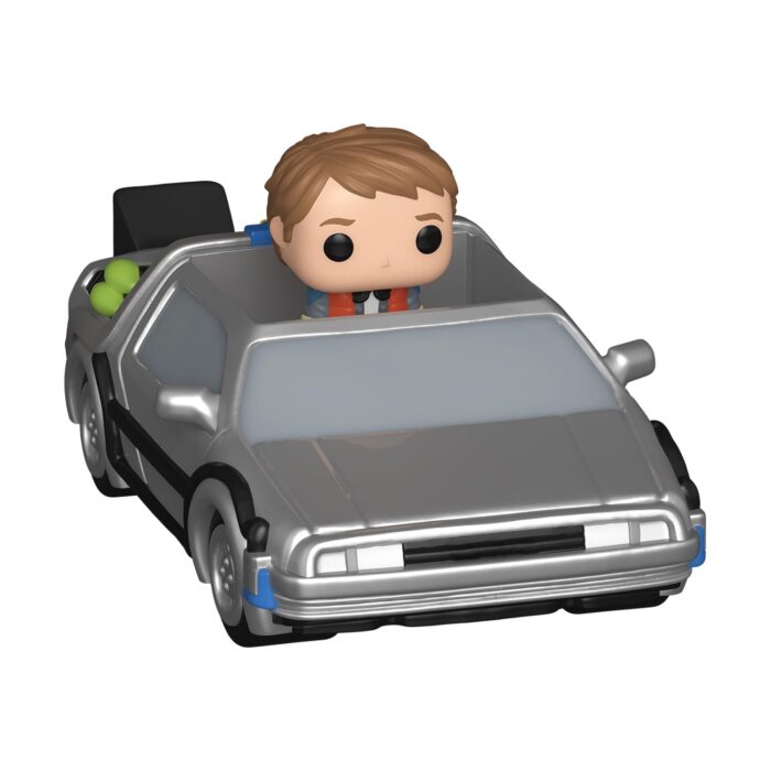 FUNKO BITTY POP! Rides: Back To The Future - Marty McFly and Time Machine Vinyl Figures - Image 5