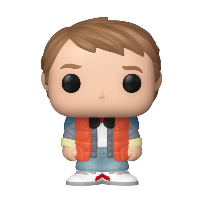 FUNKO BITTY POP! Rides: Back To The Future - Marty McFly and Time Machine Vinyl Figures - Image 3