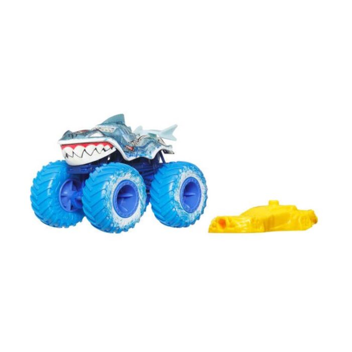 Mattel Hot Wheels Monster Trucks: Sharks vs. Dinos - Great Bite 2025 Die-Cast Vehicle