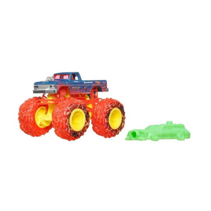 Mattel Hot Wheels Monster Trucks: Shark vs. Dinos - Bigfoot Die-Cast Vehicle (JCD92)