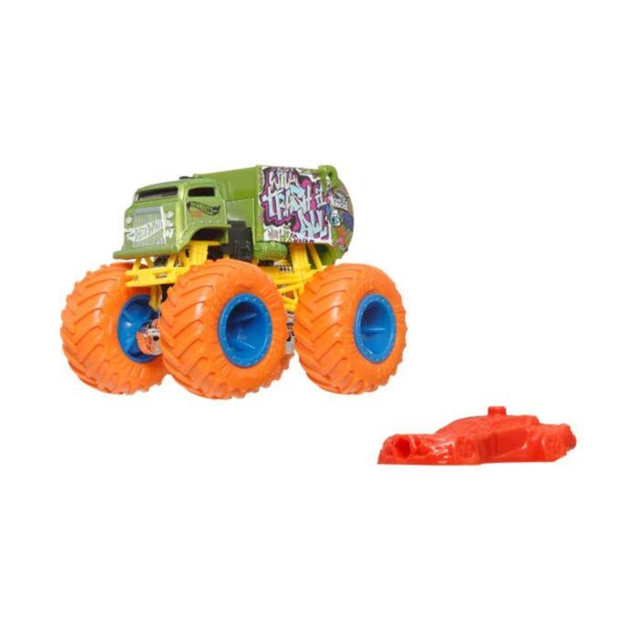 Mattel Hot Wheels Monster Trucks: Freestyle Wreckers - Will Trash it All Die-Cast Vehicle (JCF04)