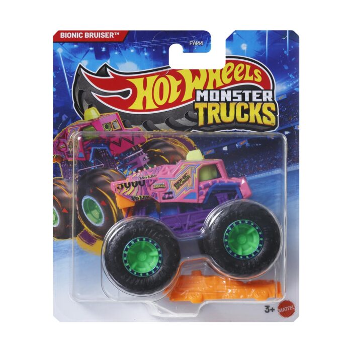 Mattel Hot Wheels: Monster Trucks - Bionic Bruiser Die-Cast Vehicle (JDP84)