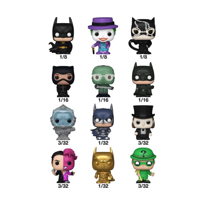 FUNKO BITTY POP! Singles: Batman 85th Vinyl Figures - Image 2