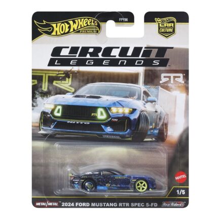 Mattel Hot Wheels Premium Car Culture: Circuit Legends Ford Mustang RTR Spec 5-FD