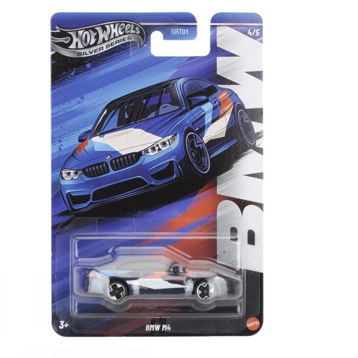 Mattel Hot Wheels Silver Series: BMW M4 Vehicle