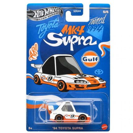 Mattel Hot Wheels: Silver Series Tooned Gulf Racing - '94 Toyota Supra