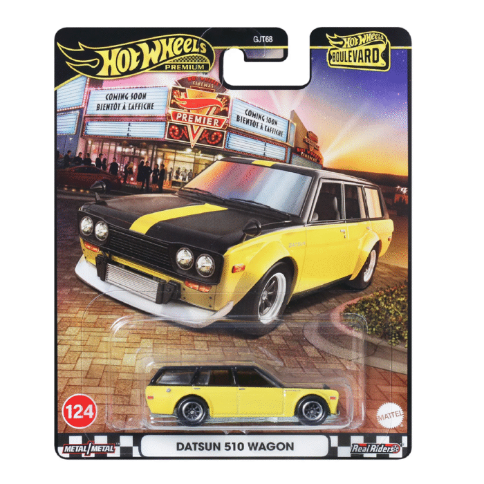 Mattel Hot Wheels Premium: Boulevard - Datsun 510 Wagon Vehicle