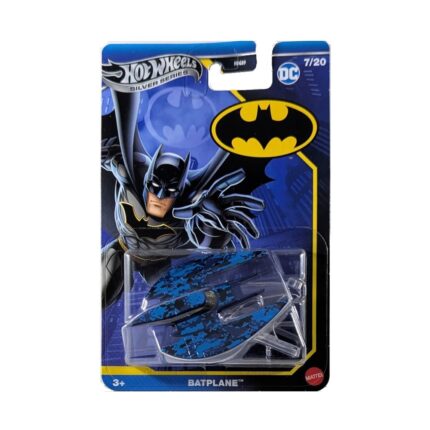 Mattel Hot Wheels Silver Series DC: Batman - Batplane Vehicle