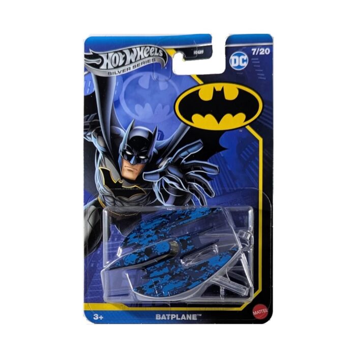 Mattel Hot Wheels Silver Series DC: Batman - Batplane Vehicle
