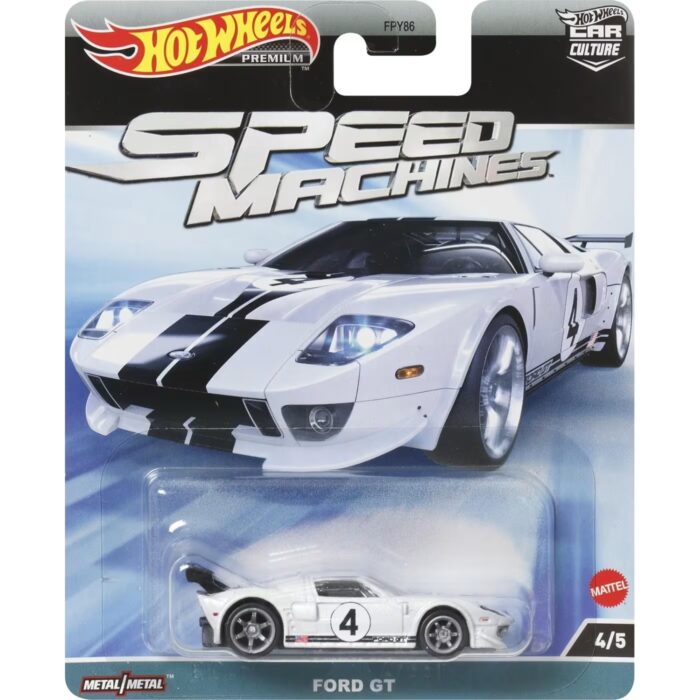 Mattel Hot Wheels Premium: Speed Machines – Ford GT