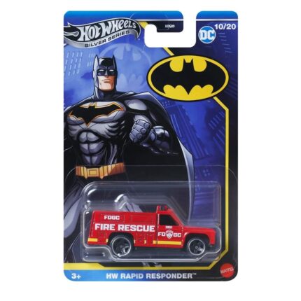 Mattel Hot Wheels Silver Series DC: Batman - HW Rapid Responder Vehicle