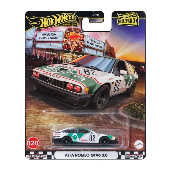 Mattel Hot Wheels Premium: Boulevard - Alfa Romeo GTV6 3.0