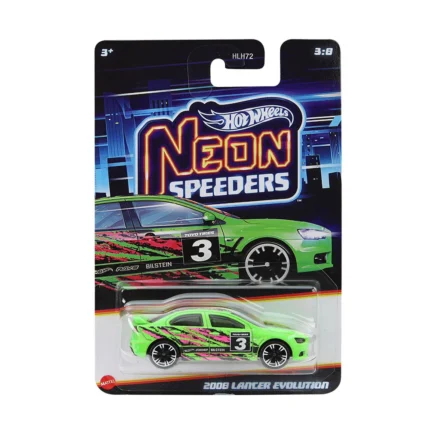 Mattel Hot Wheels: Neon Speeders - 2008 Lancer Evolution