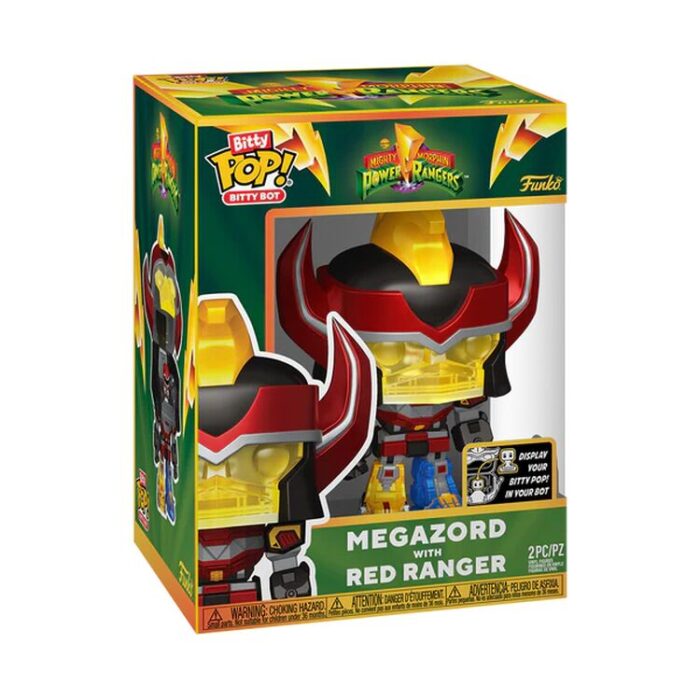 FUNKO BITTY POP! Bots: Power Rangers - Megazord with Red Ranger Vinyl Figure