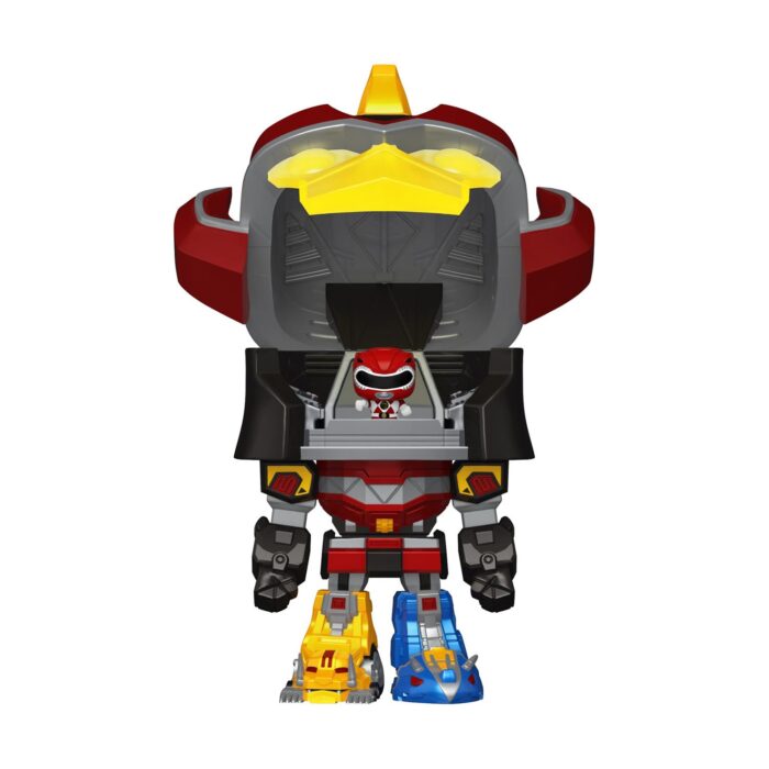FUNKO BITTY POP! Bots: Power Rangers - Megazord with Red Ranger Vinyl Figure - Image 3