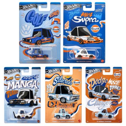 Mattel Hot Wheels: Silver Series Tooned Gulf Racing