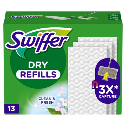 SWIFFER DRY:  Ανταλλακτικά Πανάκια Fresh 13 Τεμαχίων