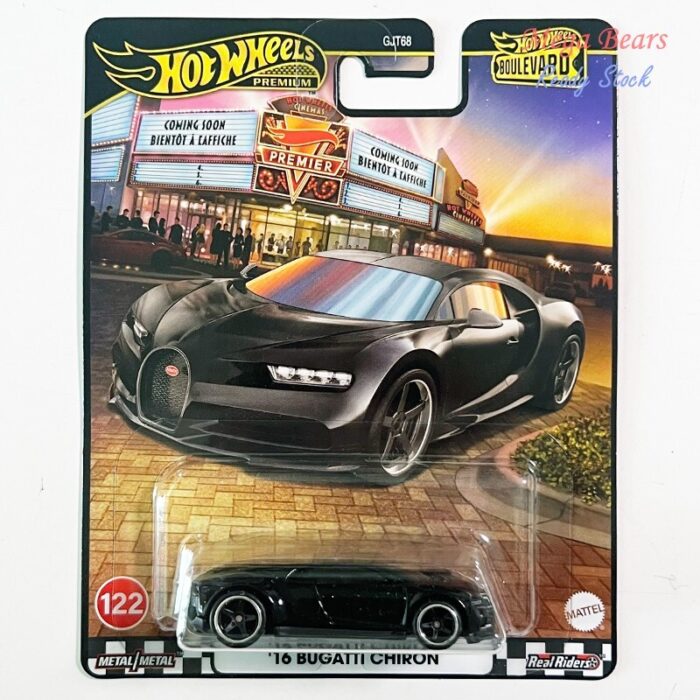 Mattel Hot Wheels Premium: Boulevard - '16 Bugatti Chiron Vehicle