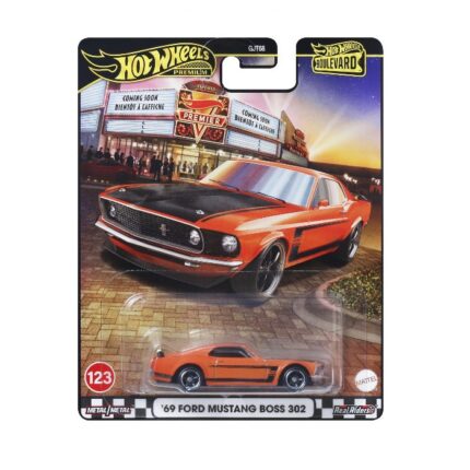 Mattel Hot Wheels Premium: Boulevard - '69 Ford Mustang Boss 302 Vehicle