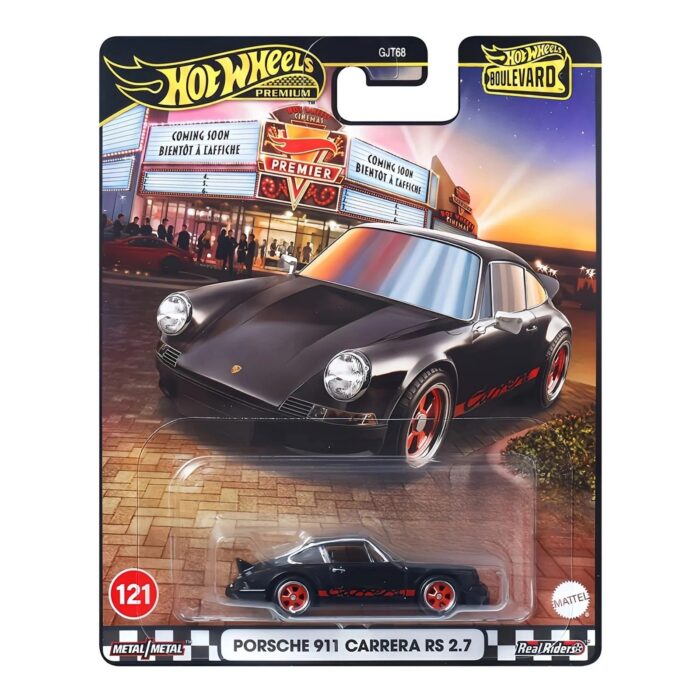 Mattel Hot Wheels Premium: Boulevard - Porsche 911 Carrera RS 2.7 Vehicle