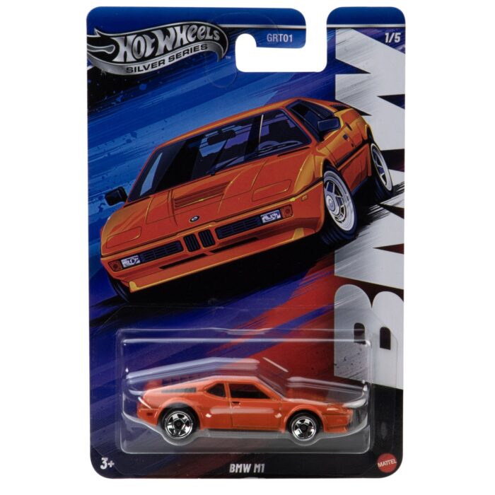 Mattel Hot Wheels Silver Series: Bmw M1 Vehicle