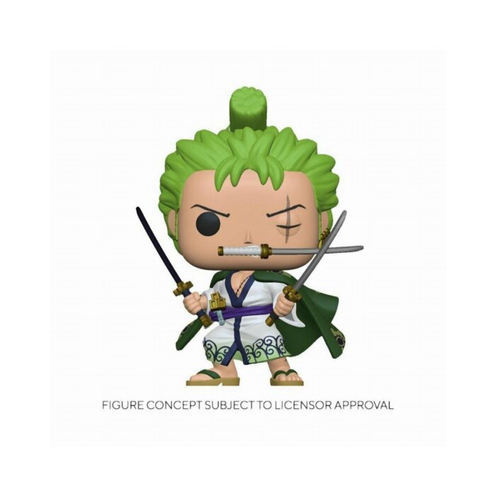 FUNKO POP! Animation: One Piece - Roronoa Zoro #923 Vinyl Figure - Image 2