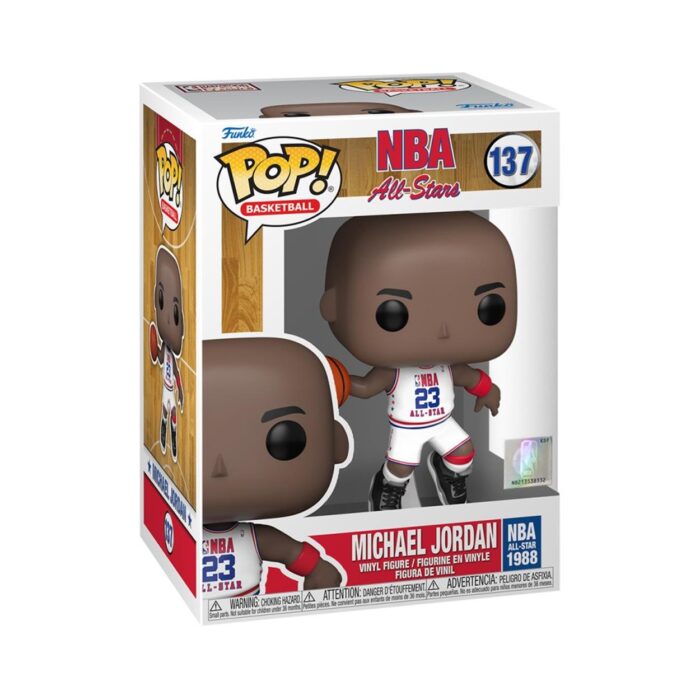 FUNKO POP! Basketball: NBA All Stars - Michael Jordan (1988 ASG) #137 Vinyl Figure