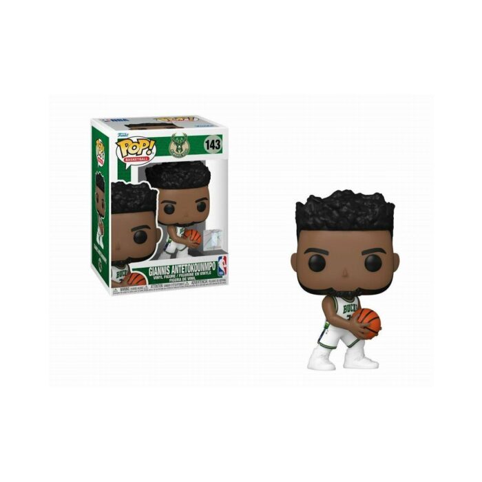 FUNKO POP!  Basketball NBA: Milwaukee Bucks - Giannis Antetokounmpo (City Edition 2021) #143 Vinyl Figure