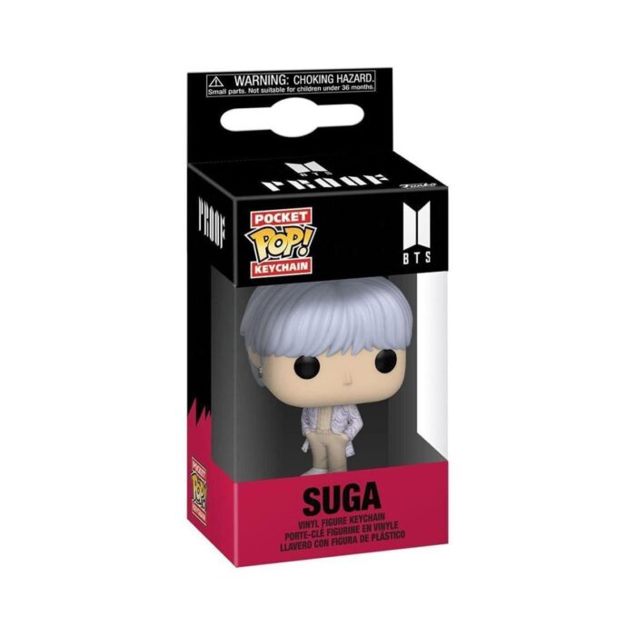 FUNKO POCKET POP!: BTS - Suga Vinyl Figure Keychain