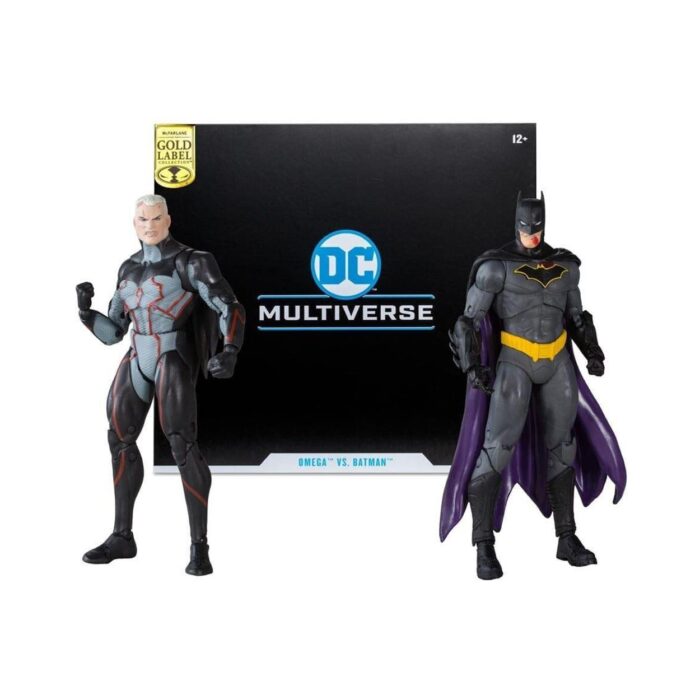 DC Multiverse: Gold Label Collection - Omega vs Batman 2 Pack Action Figures (18cm)