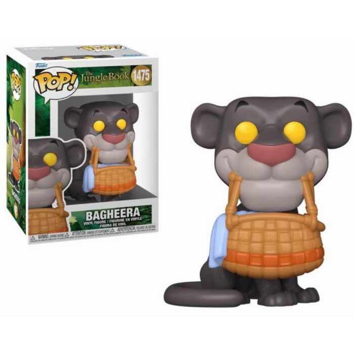 FUNKO POP!  Disney: The Jungle Book - Bagheera with Basket #1475 Vinyl Figure