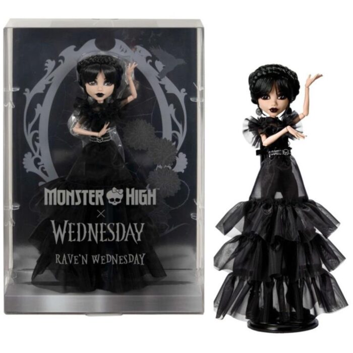 Mattel Monster High X Wednesday - Raven's Wednesday (HXJ03)