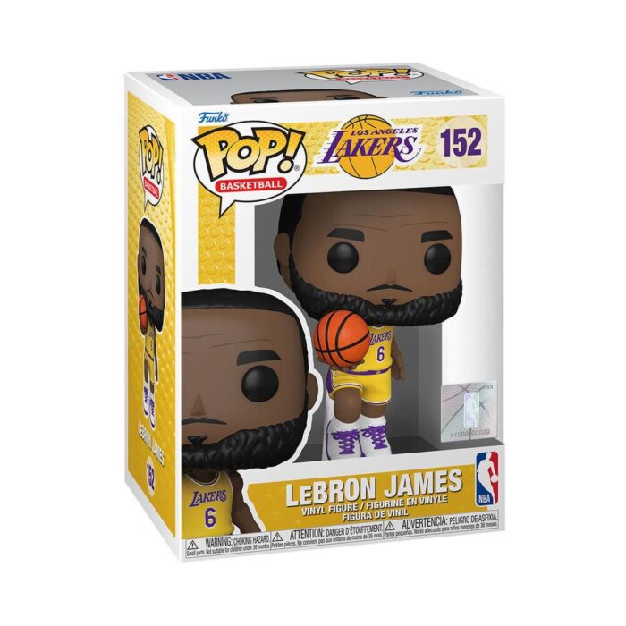 FUNKO POP! Basketball: NBA Lakers - LeBron James #152 Vinyl Figure