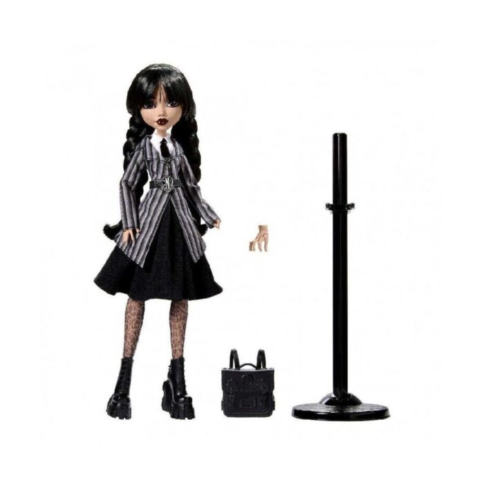 Mattel Monster High X Wednesday - Wednesday Addams (School Outfit) (HXJ04) - Image 4