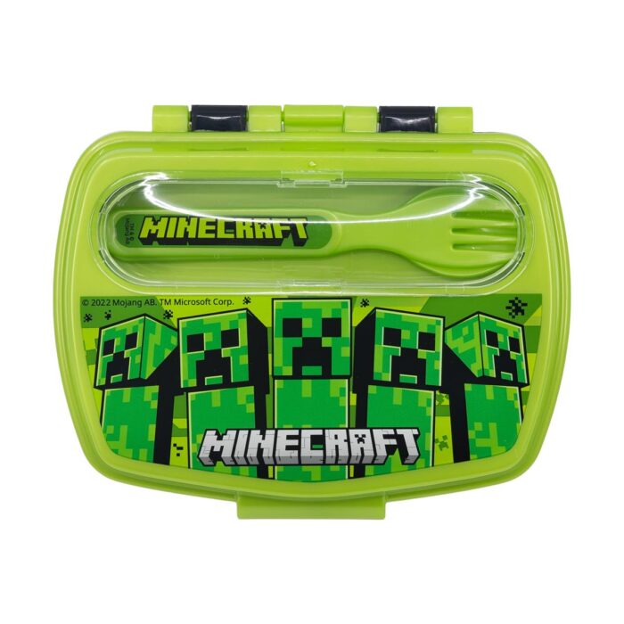 ΠΛΑΣΤΙΚΟ ΦΑΓΗΤΟΔΟΧΕΙΟ & ΜΑΧΑΙΡΟΠΙΡΟΥΝΑ “MINECRAFT”