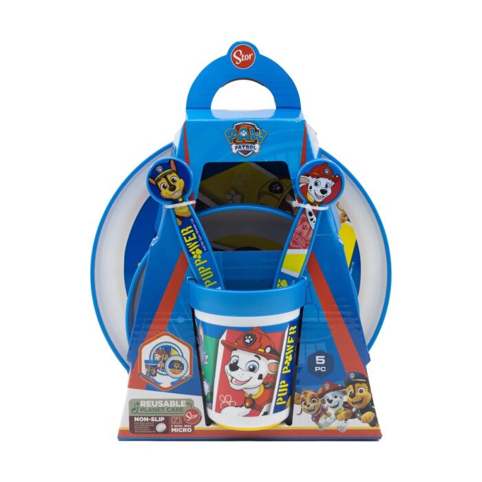 ΠΑΙΔΙΚΟ ΣΕΤ ΦΑΓΗΤΟΥ “PAW PATROL” (ΣΕΤ 5 ΤΕΜΑΧΙΩΝ) - Image 2